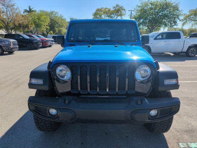 used 2022 Jeep Wrangler Unlimited car, priced at $26,121