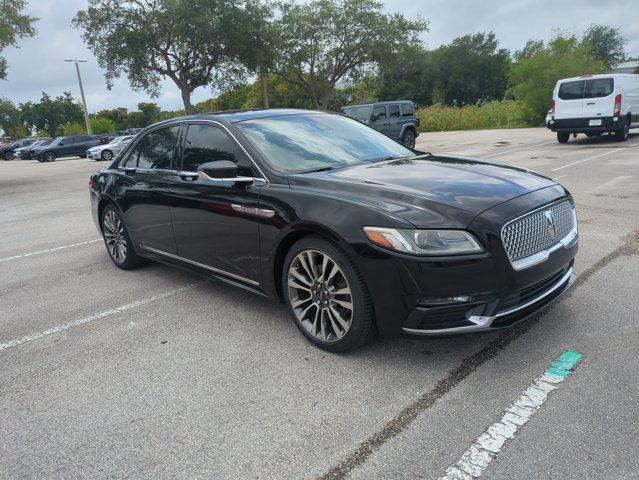 used 2017 Lincoln Continental car, priced at $18,540