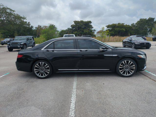 used 2017 Lincoln Continental car, priced at $18,540