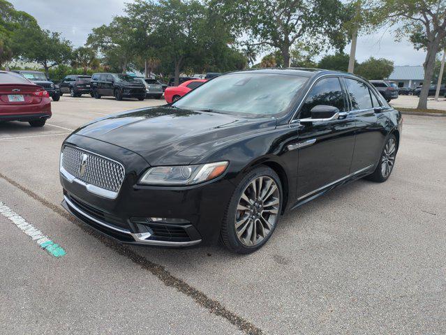 used 2017 Lincoln Continental car, priced at $18,540