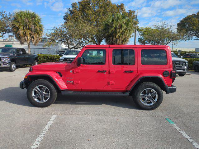 used 2021 Jeep Wrangler Unlimited car, priced at $23,990