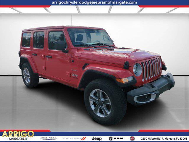 used 2021 Jeep Wrangler Unlimited car, priced at $23,990