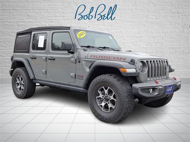 used 2022 Jeep Wrangler Unlimited car, priced at $33,313