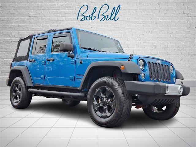 used 2015 Jeep Wrangler Unlimited car, priced at $15,591