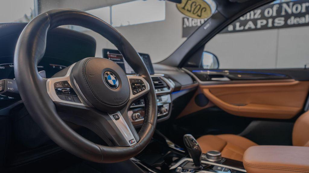 used 2021 BMW X3 car, priced at $34,640