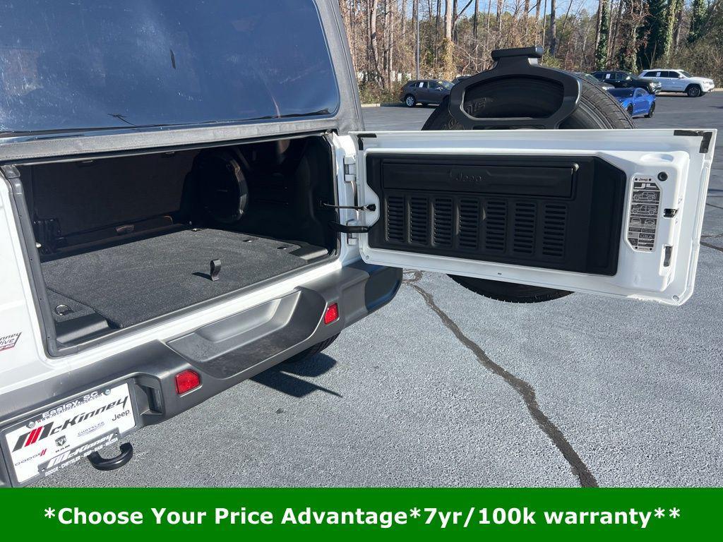 used 2023 Jeep Wrangler car, priced at $35,000