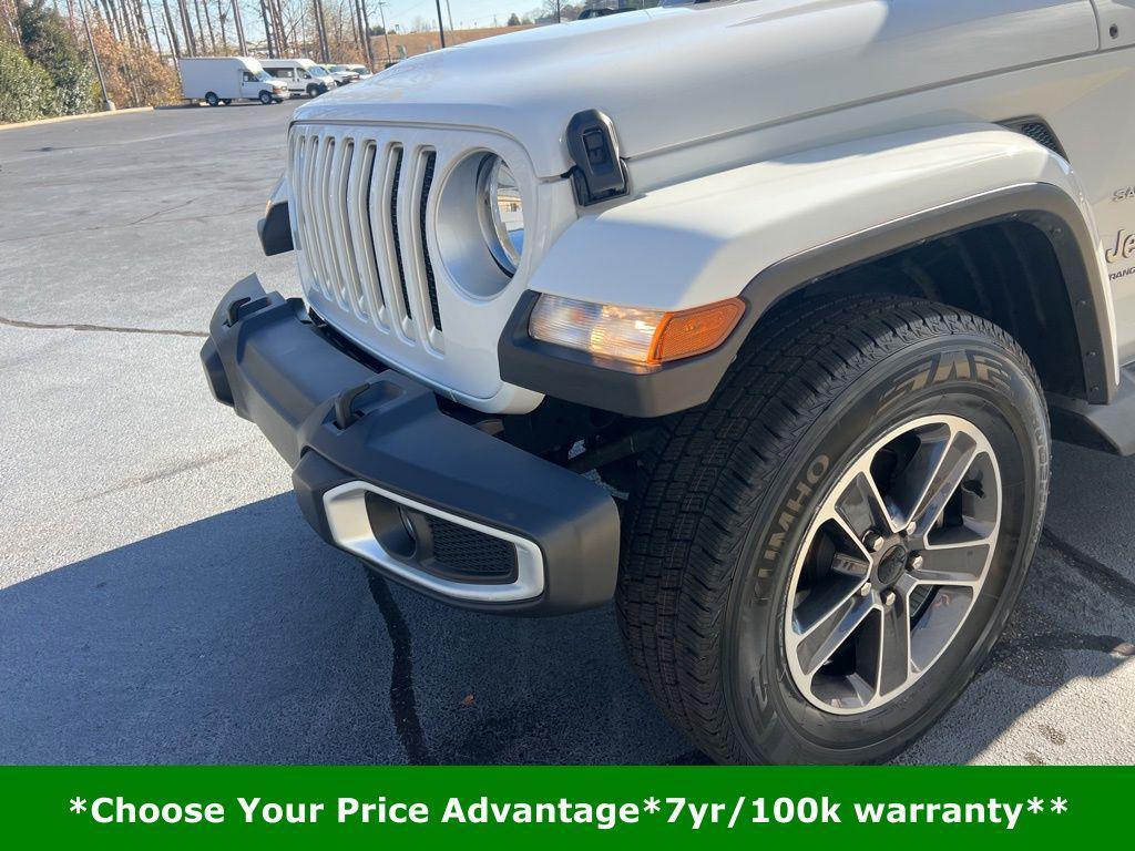 used 2023 Jeep Wrangler car, priced at $35,000