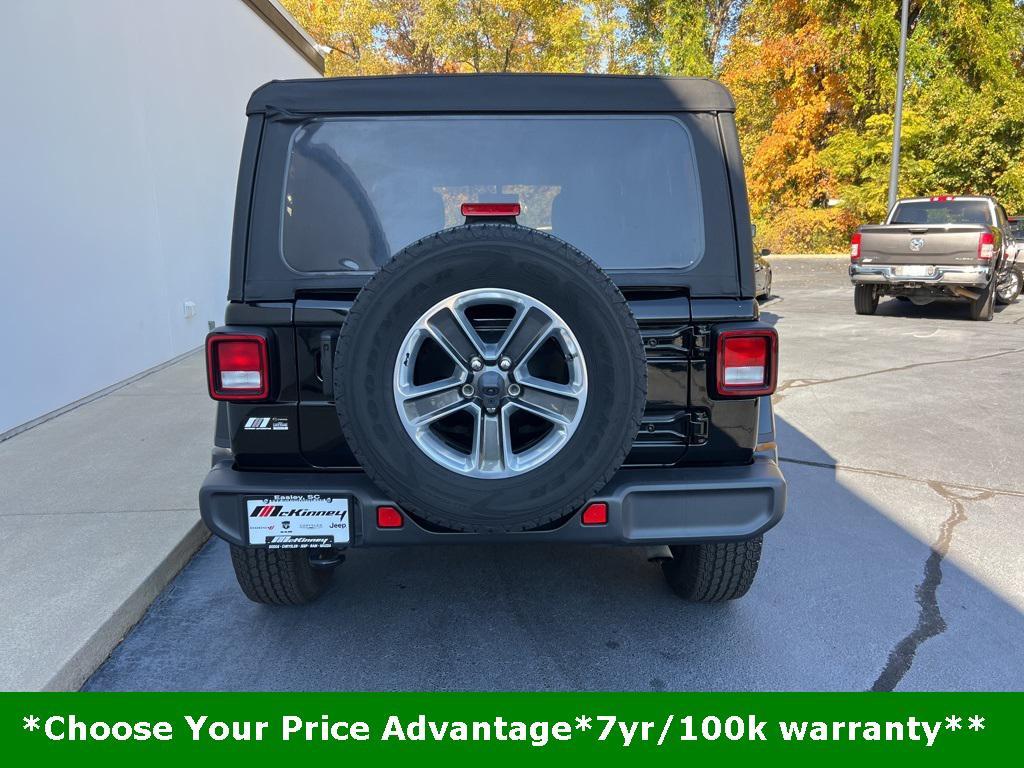 used 2022 Jeep Wrangler Unlimited car, priced at $33,800