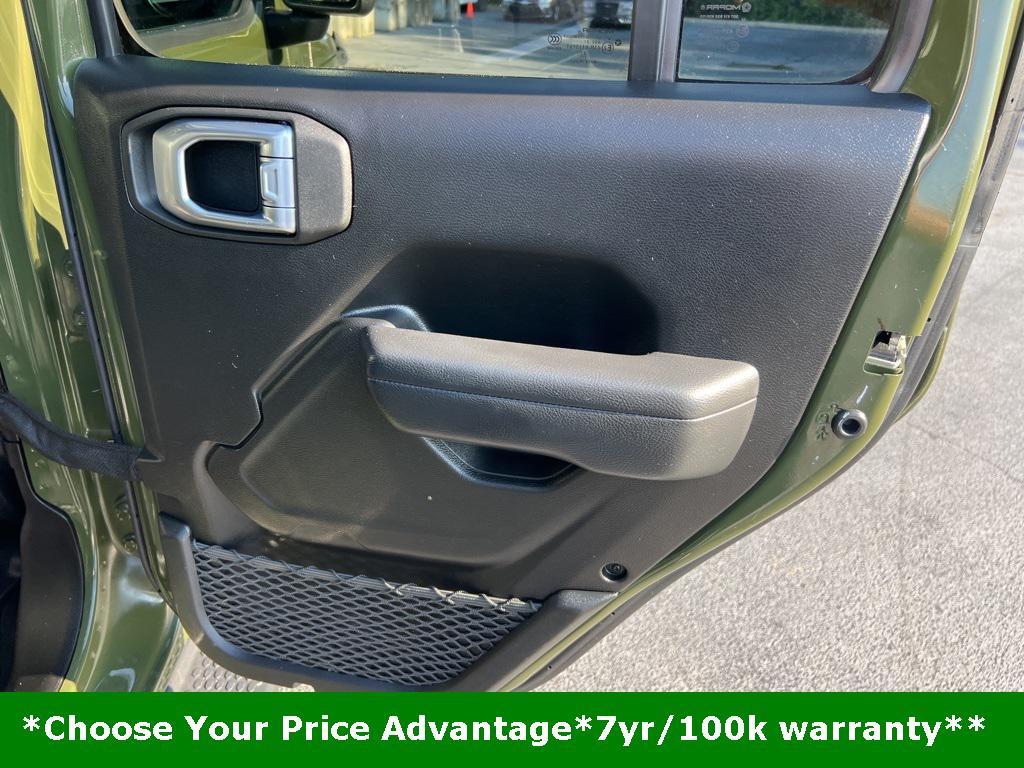 used 2021 Jeep Wrangler Unlimited car, priced at $30,475