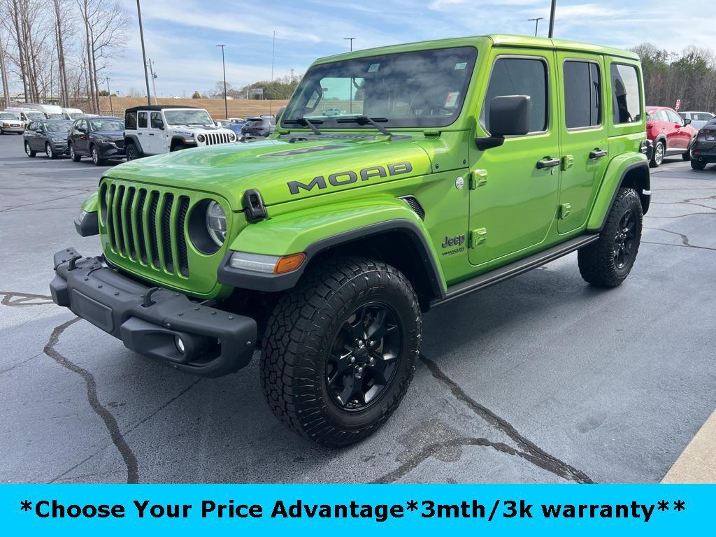 used 2018 Jeep Wrangler Unlimited car, priced at $24,700