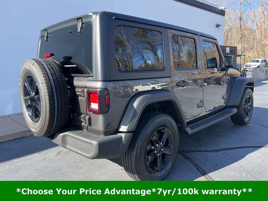 used 2022 Jeep Wrangler Unlimited car, priced at $30,000