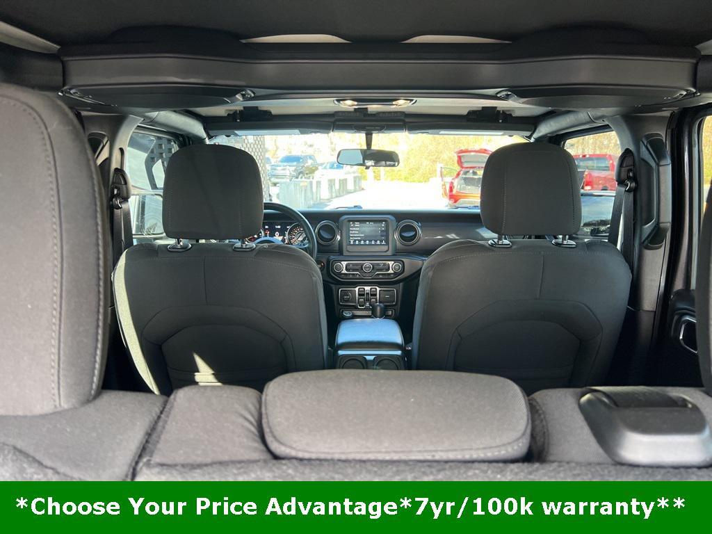 used 2022 Jeep Wrangler Unlimited car, priced at $31,100