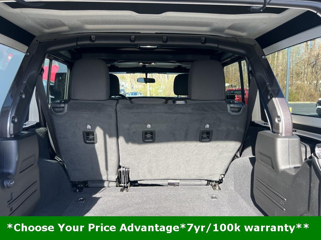 used 2022 Jeep Wrangler Unlimited car, priced at $31,100