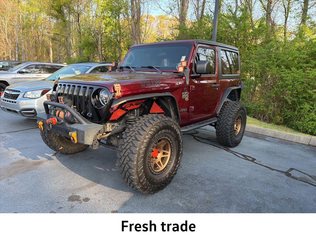 used 2021 Jeep Wrangler car, priced at $27,990