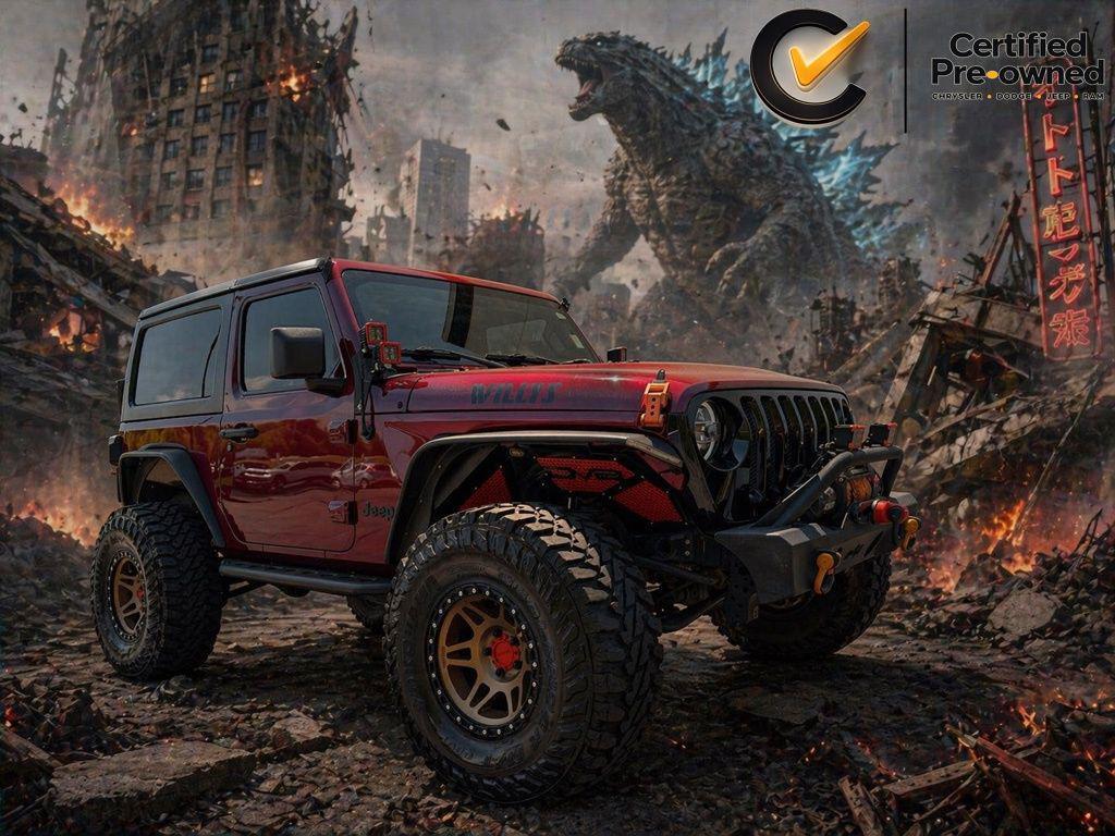 used 2021 Jeep Wrangler car, priced at $26,350