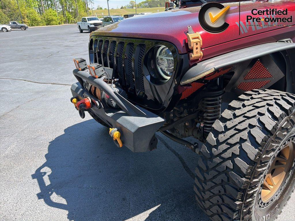 used 2021 Jeep Wrangler car, priced at $26,350