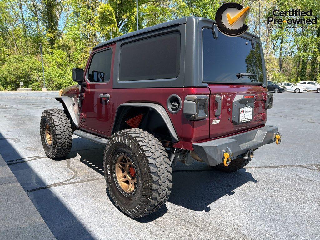 used 2021 Jeep Wrangler car, priced at $26,350