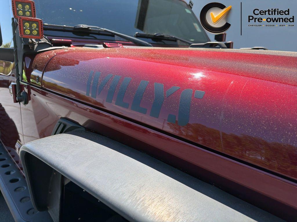 used 2021 Jeep Wrangler car, priced at $26,350