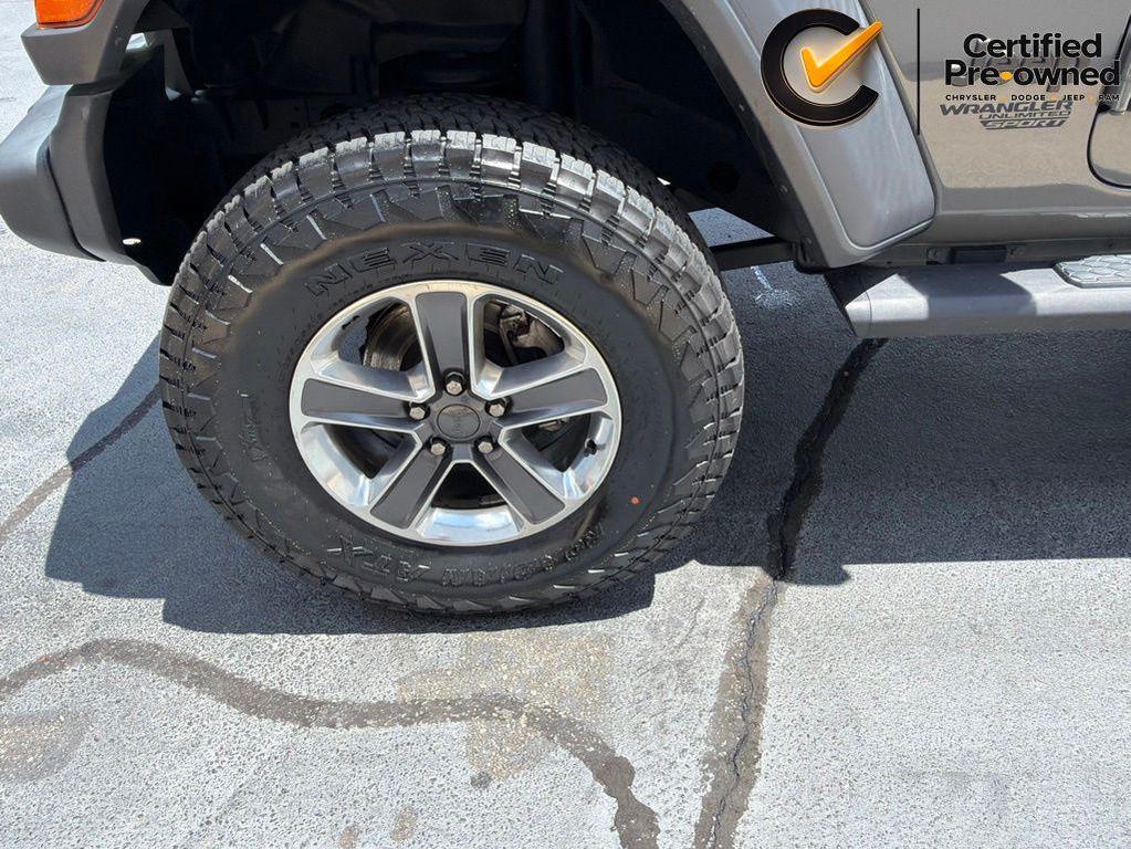 used 2021 Jeep Wrangler Unlimited car, priced at $30,350