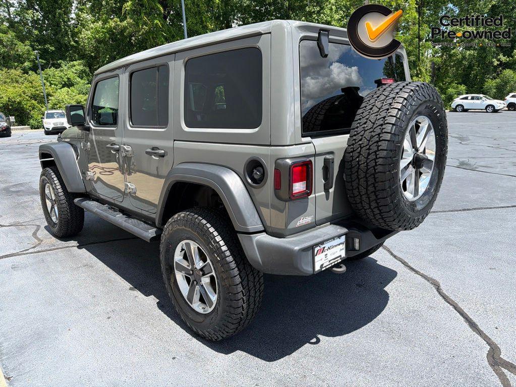 used 2021 Jeep Wrangler Unlimited car, priced at $30,350