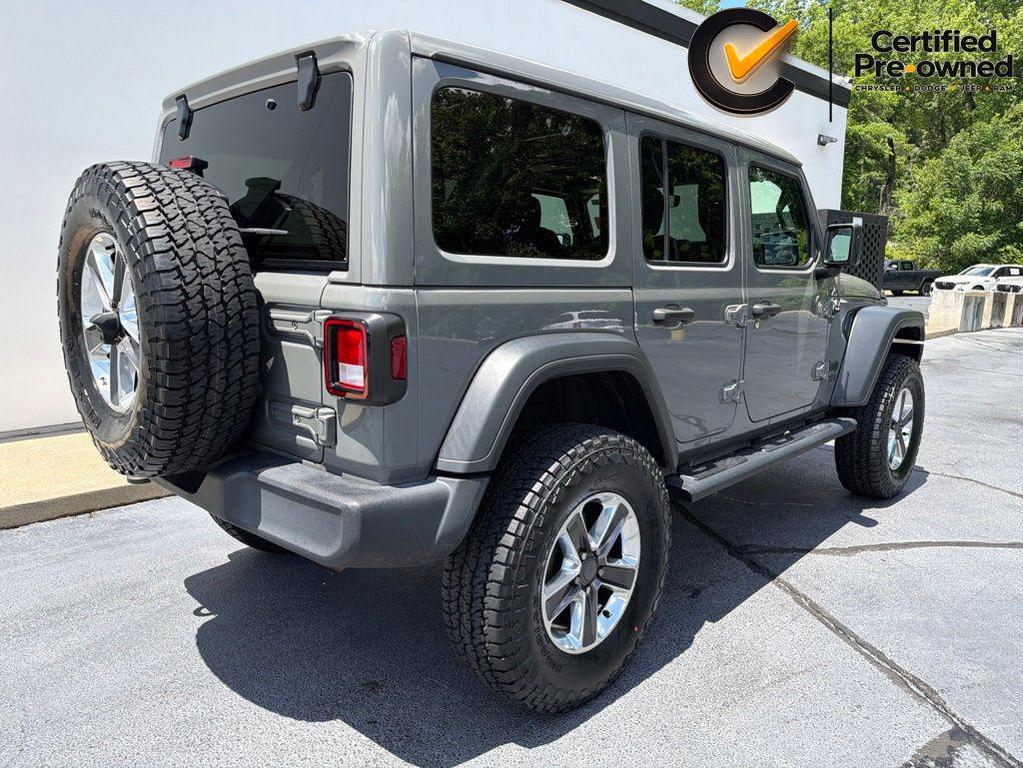 used 2021 Jeep Wrangler Unlimited car, priced at $30,350