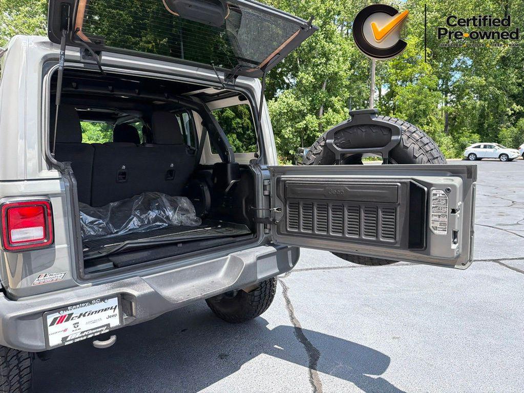 used 2021 Jeep Wrangler Unlimited car, priced at $30,350