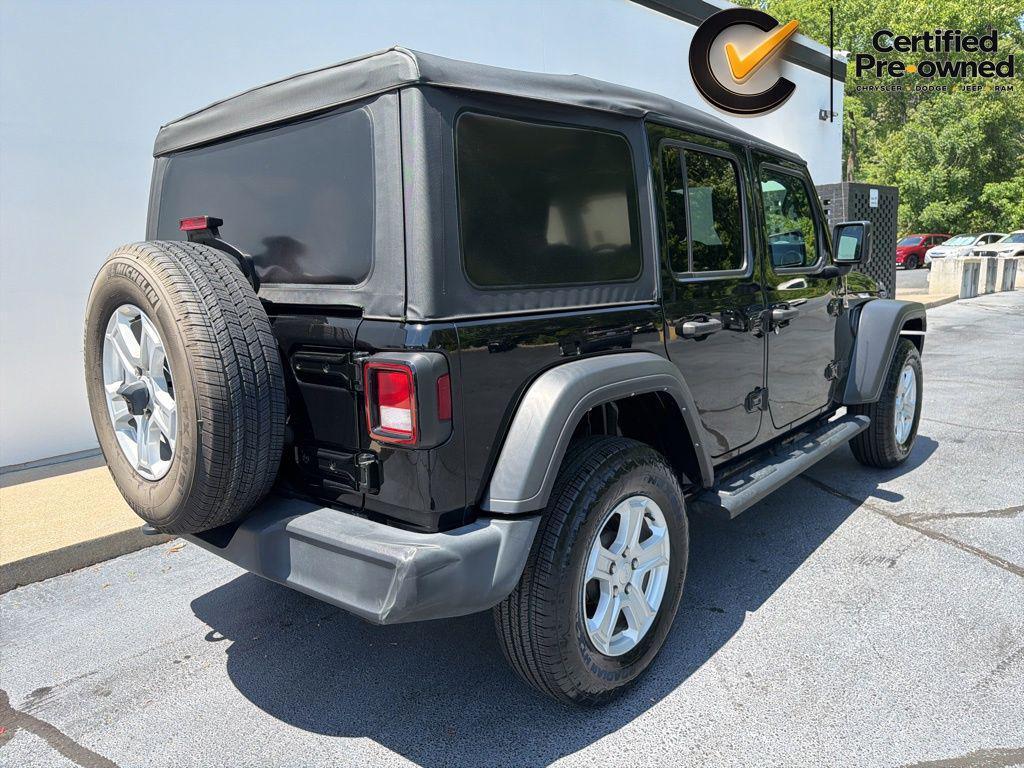used 2022 Jeep Wrangler Unlimited car, priced at $29,650
