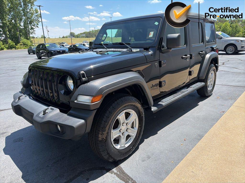 used 2022 Jeep Wrangler Unlimited car, priced at $29,650