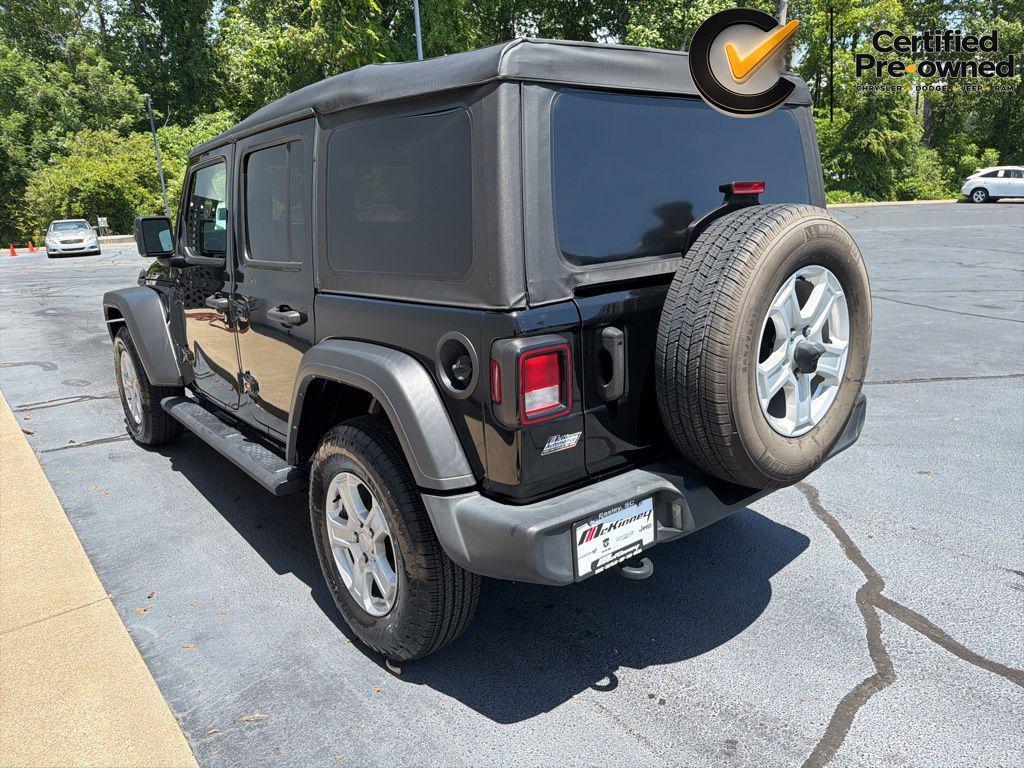 used 2022 Jeep Wrangler Unlimited car, priced at $29,650