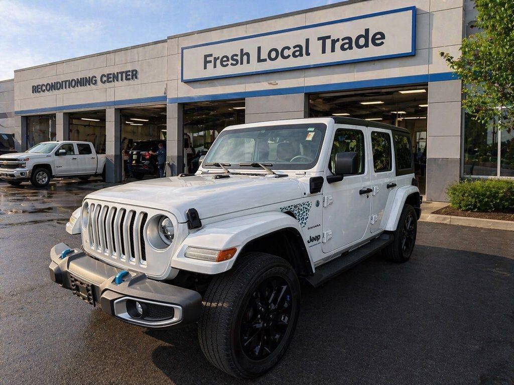 used 2023 Jeep Wrangler 4xe car, priced at $34,375