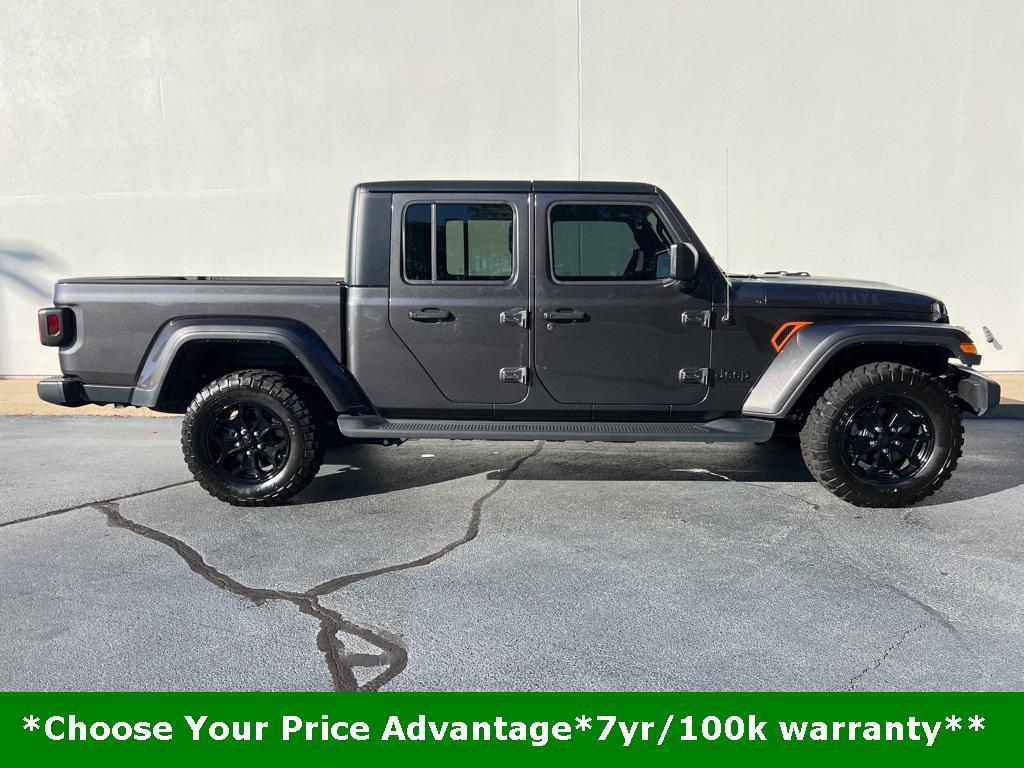 used 2022 Jeep Gladiator car, priced at $34,375