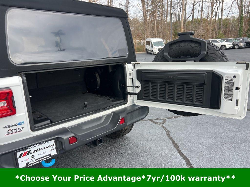 used 2023 Jeep Wrangler 4xe car, priced at $32,250