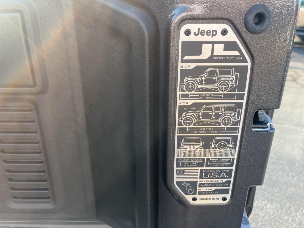 new 2025 Jeep Wrangler car, priced at $50,126