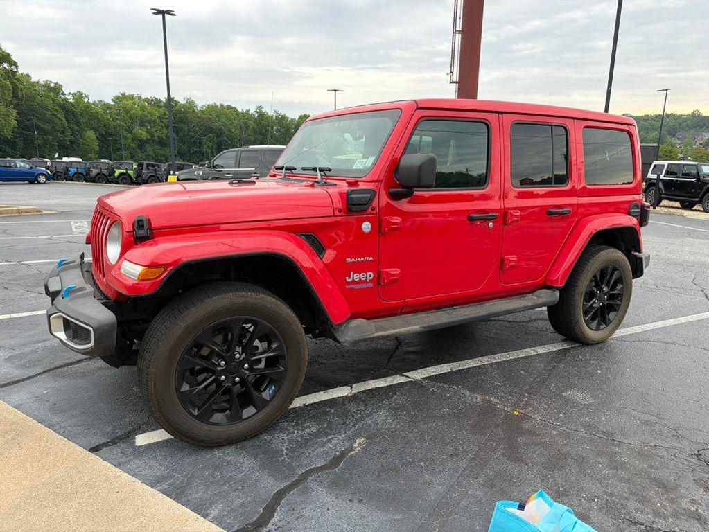 used 2022 Jeep Wrangler Unlimited 4xe car, priced at $34,540