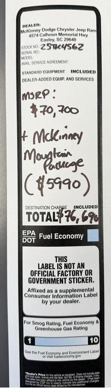 new 2025 Ram 2500 car, priced at $64,014