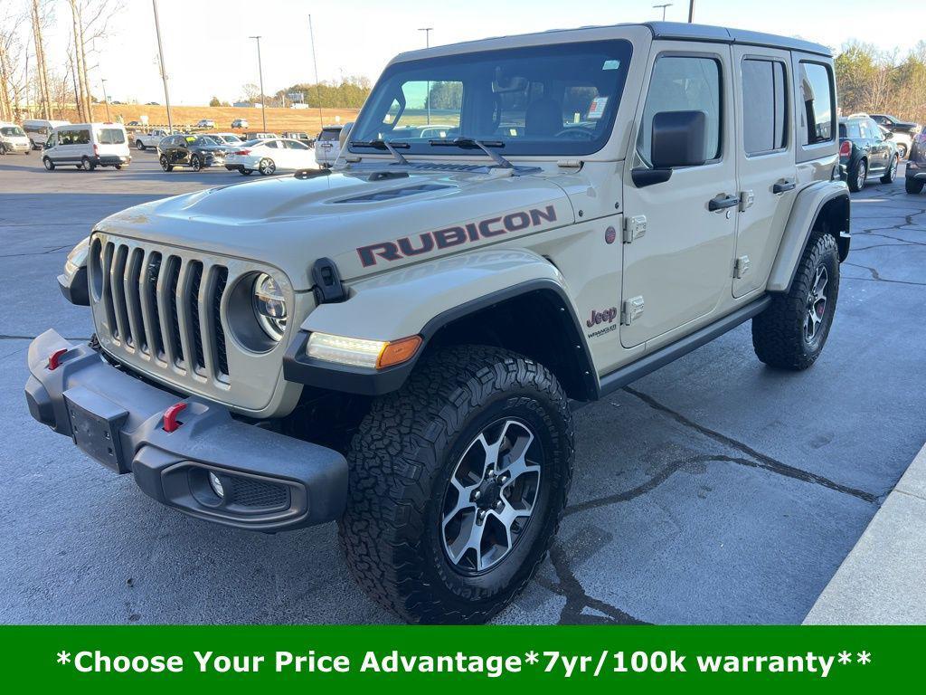 used 2022 Jeep Wrangler Unlimited car, priced at $36,500
