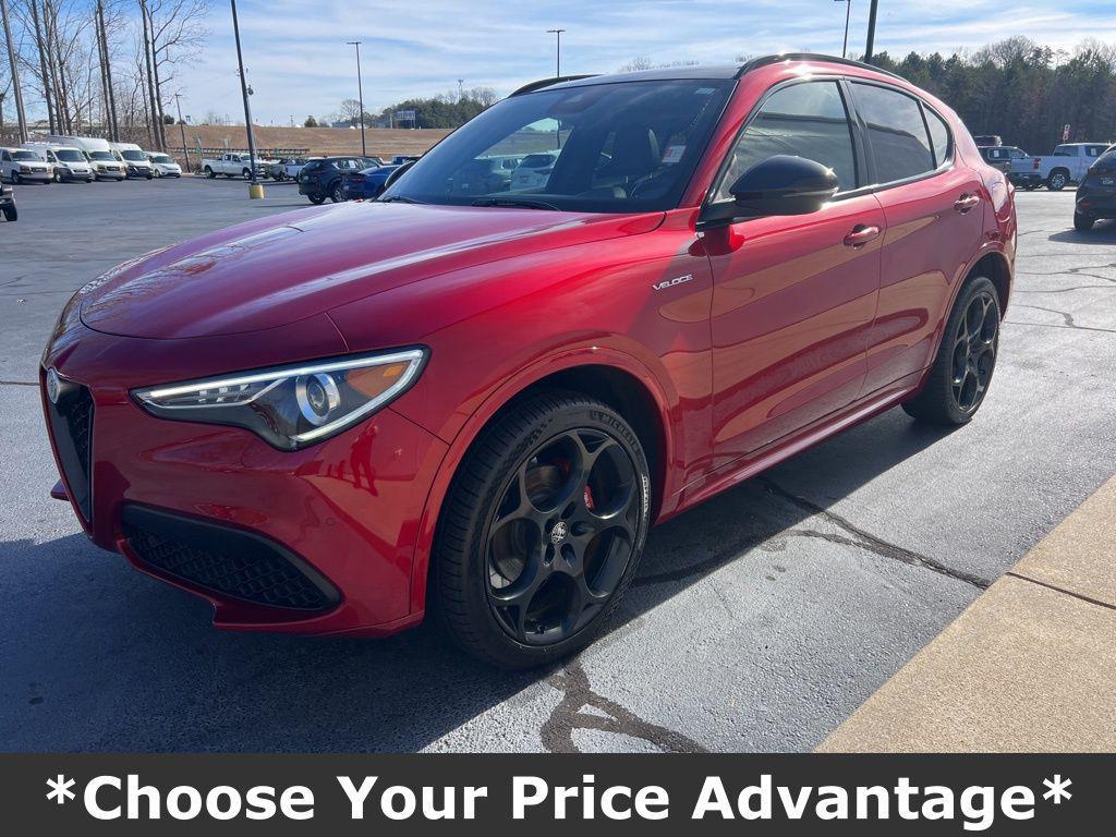 used 2023 Alfa Romeo Stelvio car, priced at $28,700