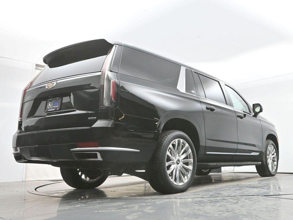 used 2023 Cadillac Escalade ESV car, priced at $63,400