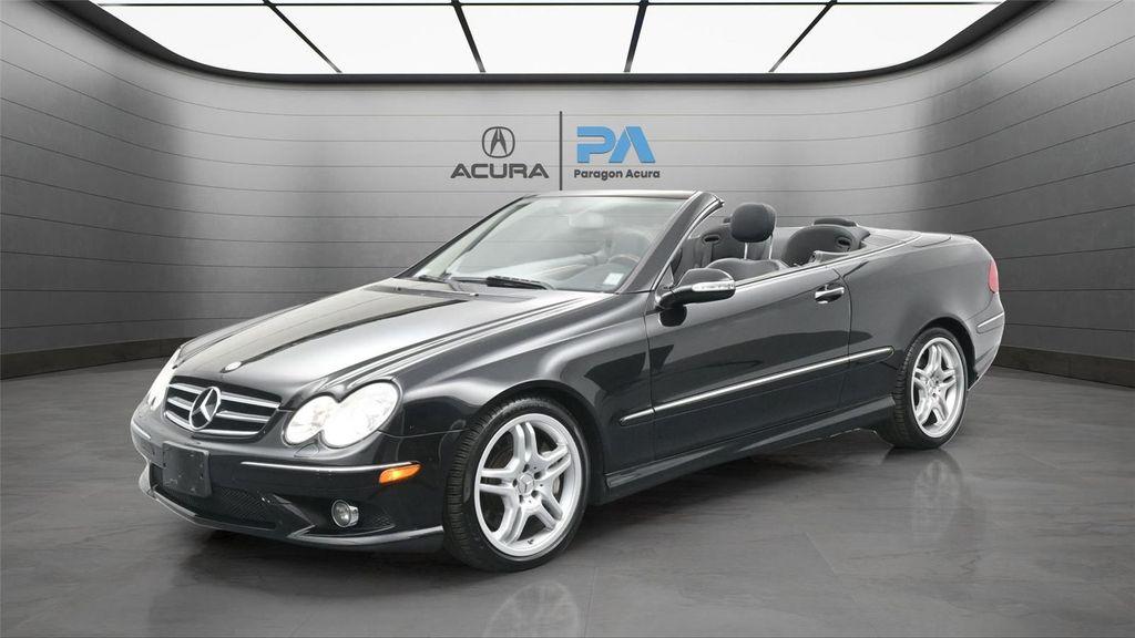 used 2008 Mercedes-Benz CLK-Class car, priced at $11,500