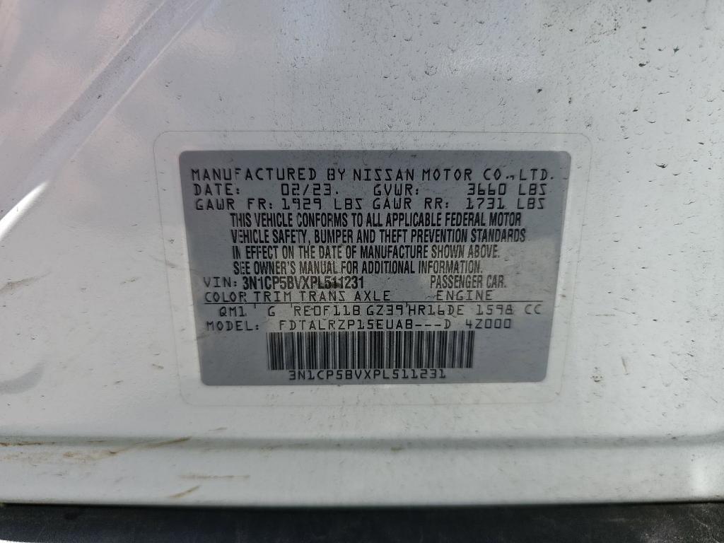 used 2023 Nissan Kicks car, priced at $17,730