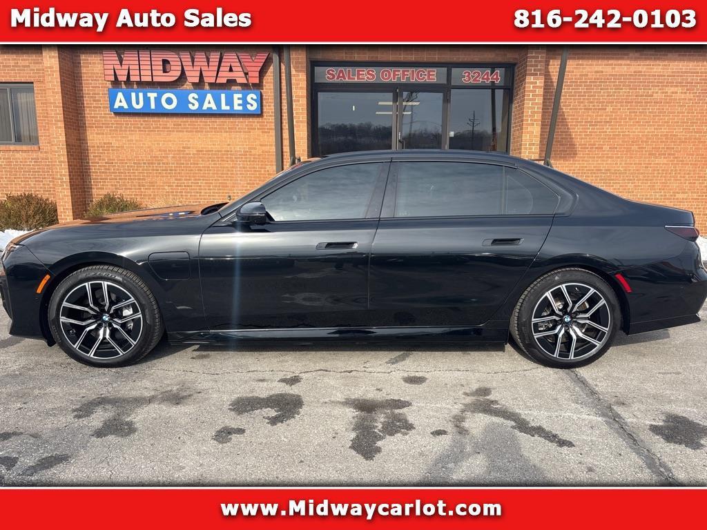 used 2024 BMW 750e car, priced at $89,850