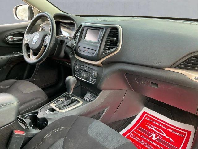 used 2017 Jeep Cherokee car, priced at $10,984