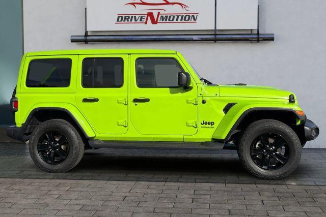 used 2021 Jeep Wrangler Unlimited car, priced at $33,984