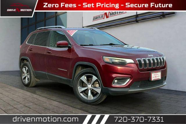 used 2019 Jeep Cherokee car, priced at $14,984