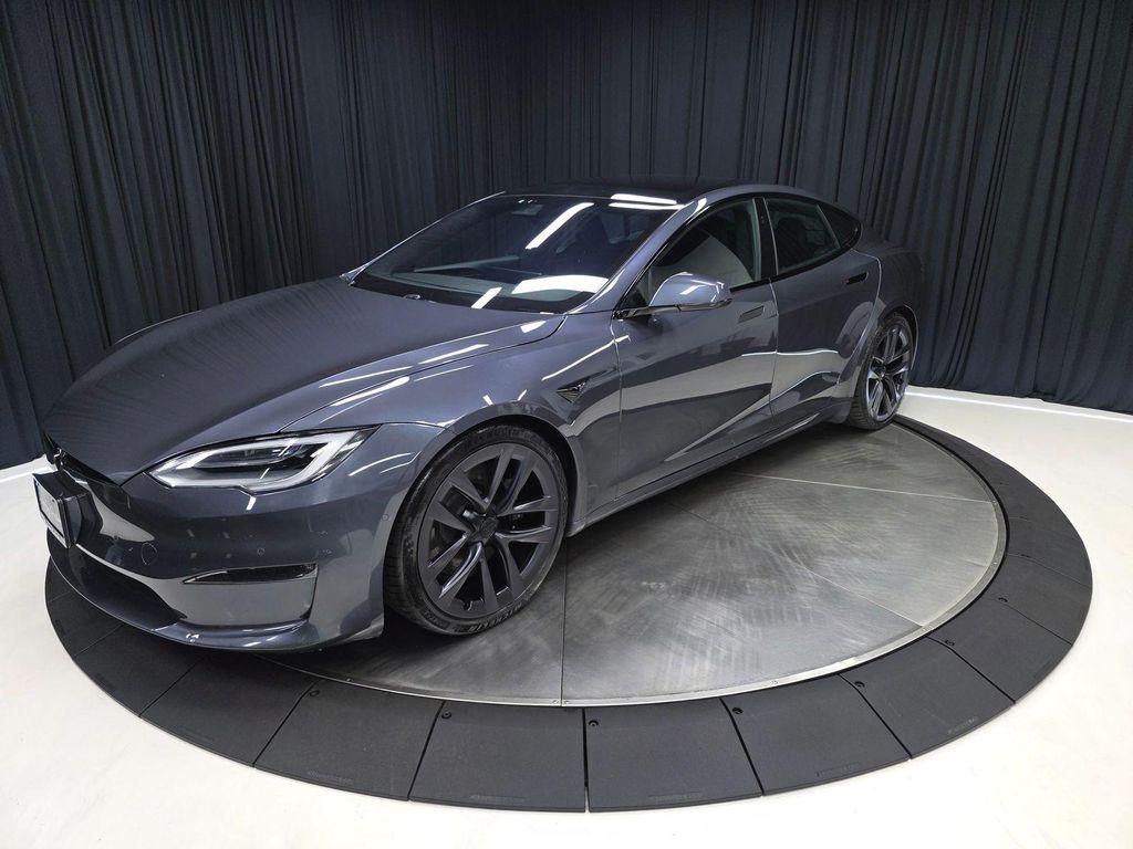 used 2021 Tesla Model S car, priced at $58,590