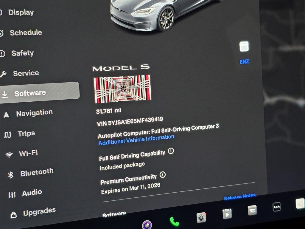 used 2021 Tesla Model S car, priced at $58,990