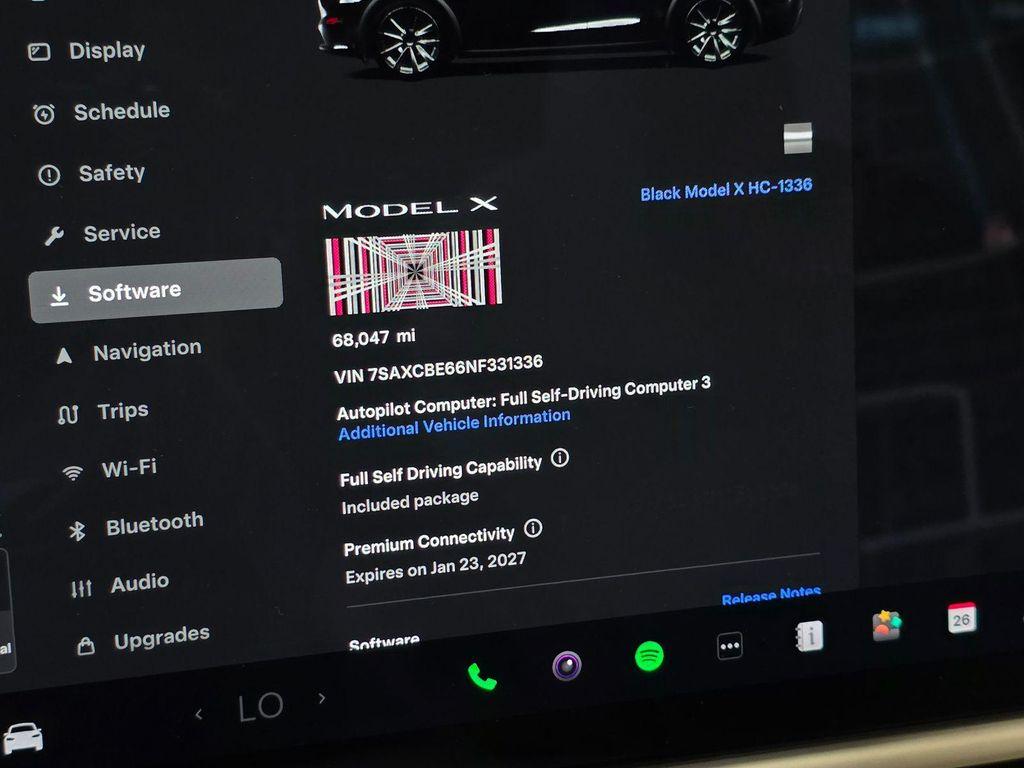 used 2022 Tesla Model X car, priced at $65,990