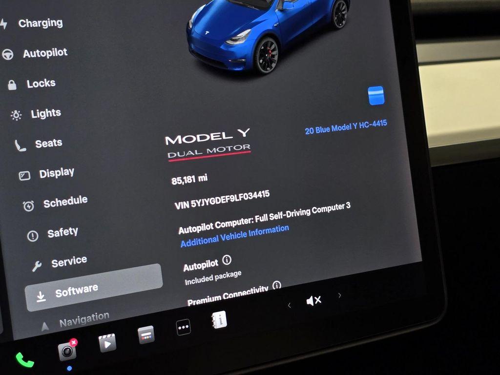 used 2020 Tesla Model Y car, priced at $25,990