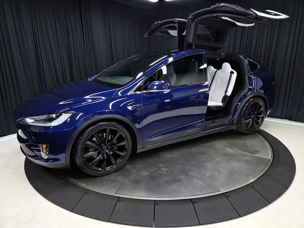 used 2018 Tesla Model X car, priced at $33,990