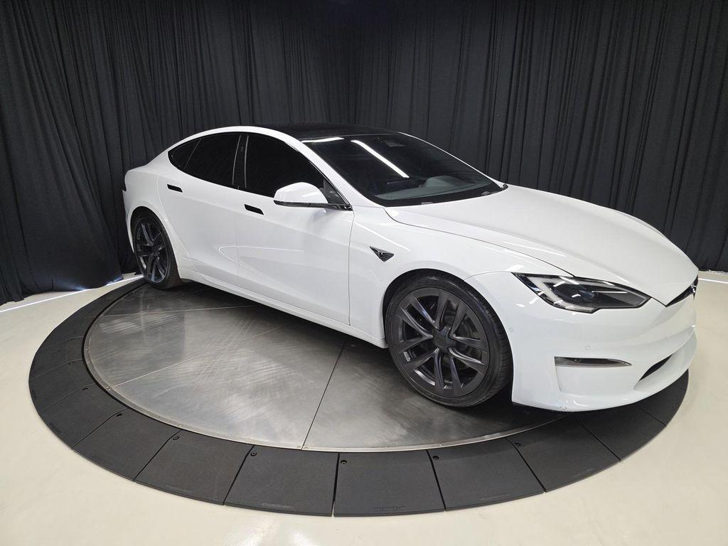 used 2022 Tesla Model S car, priced at $41,990